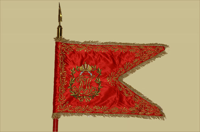 A Jászkun avagy Török huszárezred századszászlaja 1770-ből 1