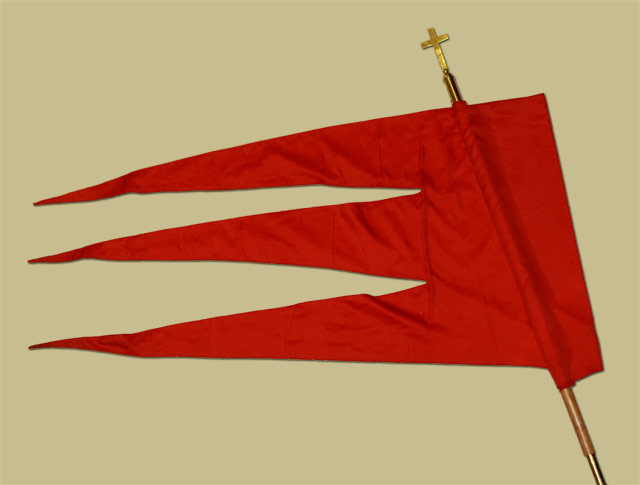 Szent István zászlajának rekonstrukciója